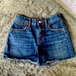 Youth denim shorts